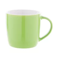   Cana, Everestus, 42FEB230441, 335 ml, Ø92x86 mm, Ceramica, Hartie, Verde