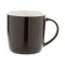 Cana, Everestus, 42FEB230433, 335 ml, Ø92x86 mm, Ceramica, Hartie, Negru