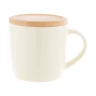   Cana, Everestus, 42FEB230443, 335 ml, Ø92x95 mm, Ceramica, Bambus, Natur