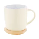 Cana, Everestus, 42FEB230443, 335 ml, Ø92x95 mm, Ceramica, Bambus, Natur
