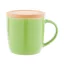 Cana, Everestus, 42FEB230445, 335 ml, Ø92x95 mm, Ceramica, Bambus, Verde