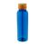 Sticla de apa bidon sport, Everestus, 42FEB230980, 500 ml, Ø65x200 mm, Plastic, Bambus, Albastru