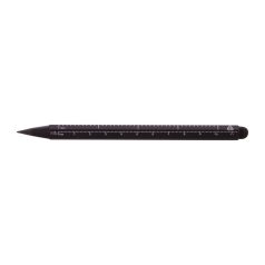   Pix fara pasta cu rigla, Everestus, 42FEB231780, Ø9x150 mm, Aluminiu, Metal, Negru