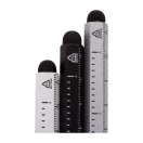 Pix fara pasta cu rigla, Everestus, 42FEB231780, Ø9x150 mm, Aluminiu, Metal, Negru