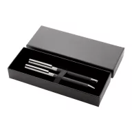   Set 2 instrumente de scris, Everestus, 42FEB231700, 176x65x27 mm, Metal, Hartie, Negru