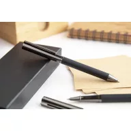   Set 2 instrumente de scris, Everestus, 42FEB231700, 176x65x27 mm, Metal, Hartie, Negru