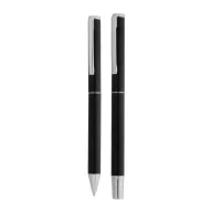   Set 2 instrumente de scris, Everestus, 42FEB231706, 175x55x30 mm, Aluminiu, Hartie, Negru