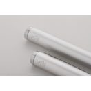 Set 2 instrumente de scris, Everestus, 42FEB231708, 175x55x30 mm, Aluminiu, Hartie, Argintiu