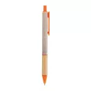Pix ecologic, Everestus, 42FEB232640, Ø9x142 mm, Paie, Bambus, Portocaliu