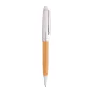 Set 2 instrumente de scris, Everestus, 42FEB231703, 172x54x24 mm, Bambus, Metal, Natur
