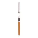 Set 2 instrumente de scris, Everestus, 42FEB231703, 172x54x24 mm, Bambus, Metal, Natur