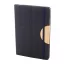 Agenda, Everestus, 42FEB231399, A5, Dictando, Coperta standard, 80 file, 145x210x15 mm, Poliester, Bambus, Albastru Dark