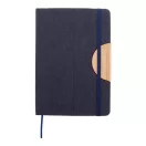 Agenda, Everestus, 42FEB231399, A5, Dictando, Coperta standard, 80 file, 145x210x15 mm, Poliester, Bambus, Albastru Dark