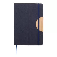   Agenda, Everestus, 42FEB231399, A5, Dictando, Coperta standard, 80 file, 145x210x15 mm, Poliester, Bambus, Albastru Dark