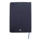 Agenda, Everestus, 42FEB231399, A5, Dictando, Coperta standard, 80 file, 145x210x15 mm, Poliester, Bambus, Albastru Dark