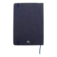   Agenda, Everestus, 42FEB231399, A5, Dictando, Coperta standard, 80 file, 145x210x15 mm, Poliester, Bambus, Albastru Dark