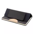 Agenda, Everestus, 42FEB231399, A5, Dictando, Coperta standard, 80 file, 145x210x15 mm, Poliester, Bambus, Albastru Dark