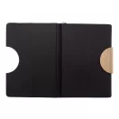 Agenda, Everestus, 42FEB231398, A5, Dictando, Coperta standard, 80 file, 145x210x15 mm, Poliester, Bambus, Negru