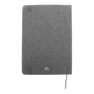 Agenda, Everestus, 42FEB231400, A5, Dictando, Coperta standard, 80 file, 145x210x15 mm, Poliester, Bambus, Gri