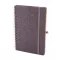 Agenda, Everestus, 42FEB231435, A5, Dictando, Coperta cu spirala, 70 file, 150x210x15 mm, Poliester, Paie, Gri