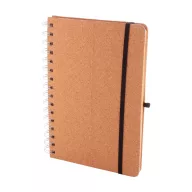   Agenda, Everestus, 42FEB231492, A5, Dictando, Coperta cu spirala, 70 file, 150x210x15 mm, Pluta, Paie, Natur