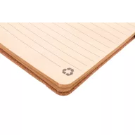   Agenda, Everestus, 42FEB231492, A5, Dictando, Coperta cu spirala, 70 file, 150x210x15 mm, Pluta, Paie, Natur