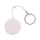 Breloc key finder, Everestus, 42FEB230765, Ø37x5 mm, Plastic, Metal, Alb