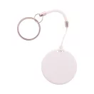 Breloc key finder, Everestus, 42FEB230765, Ø37x5 mm, Plastic, Metal, Alb