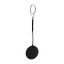 Breloc key finder, Everestus, 42FEB230764, Ø37x5 mm, Plastic, Metal, Negru