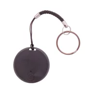  Breloc key finder, Everestus, 42FEB230764, Ø37x5 mm, Plastic, Metal, Negru