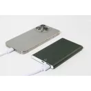 Powerbank, 4000 mAh, Everestus, 2601E15219, Aluminiu, Verde
