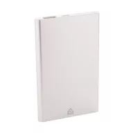   Powerbank, Everestus, 42FEB230587, 4000 mAh, 110x68x10 mm, Aluminiu, Argintiu