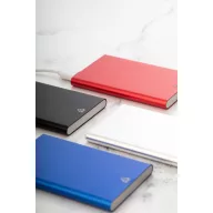   Powerbank, Everestus, 42FEB230587, 4000 mAh, 110x68x10 mm, Aluminiu, Argintiu