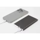Powerbank, 4000 mAh, Everestus, 2601E15220, Aluminiu, Gri