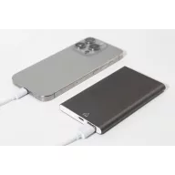 Powerbank, 4000 mAh, Everestus, 2601E15220, Aluminiu, Gri