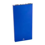   Powerbank solar, Everestus, 42FEB230589, 4000 mAh, 152x75x10 mm, Aluminiu, Albastru, Negru