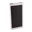 Powerbank solar, Everestus, 42FEB230591, 4000 mAh, 152x75x10 mm, Aluminiu, Argintiu, Negru