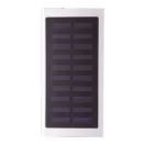 Powerbank solar, Everestus, 42FEB230591, 4000 mAh, 152x75x10 mm, Aluminiu, Argintiu, Negru