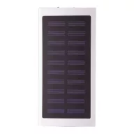   Powerbank solar, Everestus, 42FEB230591, 4000 mAh, 152x75x10 mm, Aluminiu, Argintiu, Negru