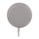 Incarcator wireless magnetic, Everestus, 42FEB231658, Ø56x6 mm, Aluminiu, Argintiu