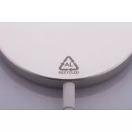   Incarcator wireless magnetic, Everestus, 42FEB231658, Ø56x6 mm, Aluminiu, Argintiu