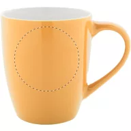   Cana 340 ml, 2401E17174, Everestus, ø85x103 mm, Ceramica, Galben