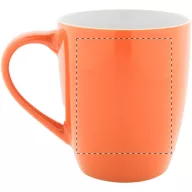   Cana 340 ml, 2401E17172, Everestus, ø85x103 mm, Ceramica, Portocaliu
