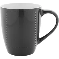   Cana 340 ml, 2401E17166, Everestus, ø85x103 mm, Ceramica, Negru