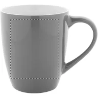   Cana 340 ml, 2401E17168, Everestus, ø85x103 mm, Ceramica, Gri inchis