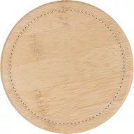   Cana 370 ml, 2401E17853, Everestus, ø92x95 mm, Ceramica, Bambus, Rosu