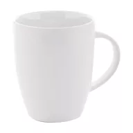   Cana 300 ml, 2402E18411, Everestus, ø81x99 mm, Ceramica, Alb