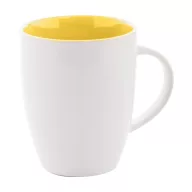   Cana 300 ml, 2402E18412, Everestus, ø81x99 mm, Ceramica, Galben