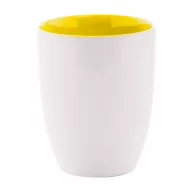   Cana 300 ml, 2402E18412, Everestus, ø81x99 mm, Ceramica, Galben