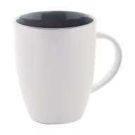   Cana 300 ml, 2402E18406, Everestus, ø81x99 mm, Ceramica, Gri inchis